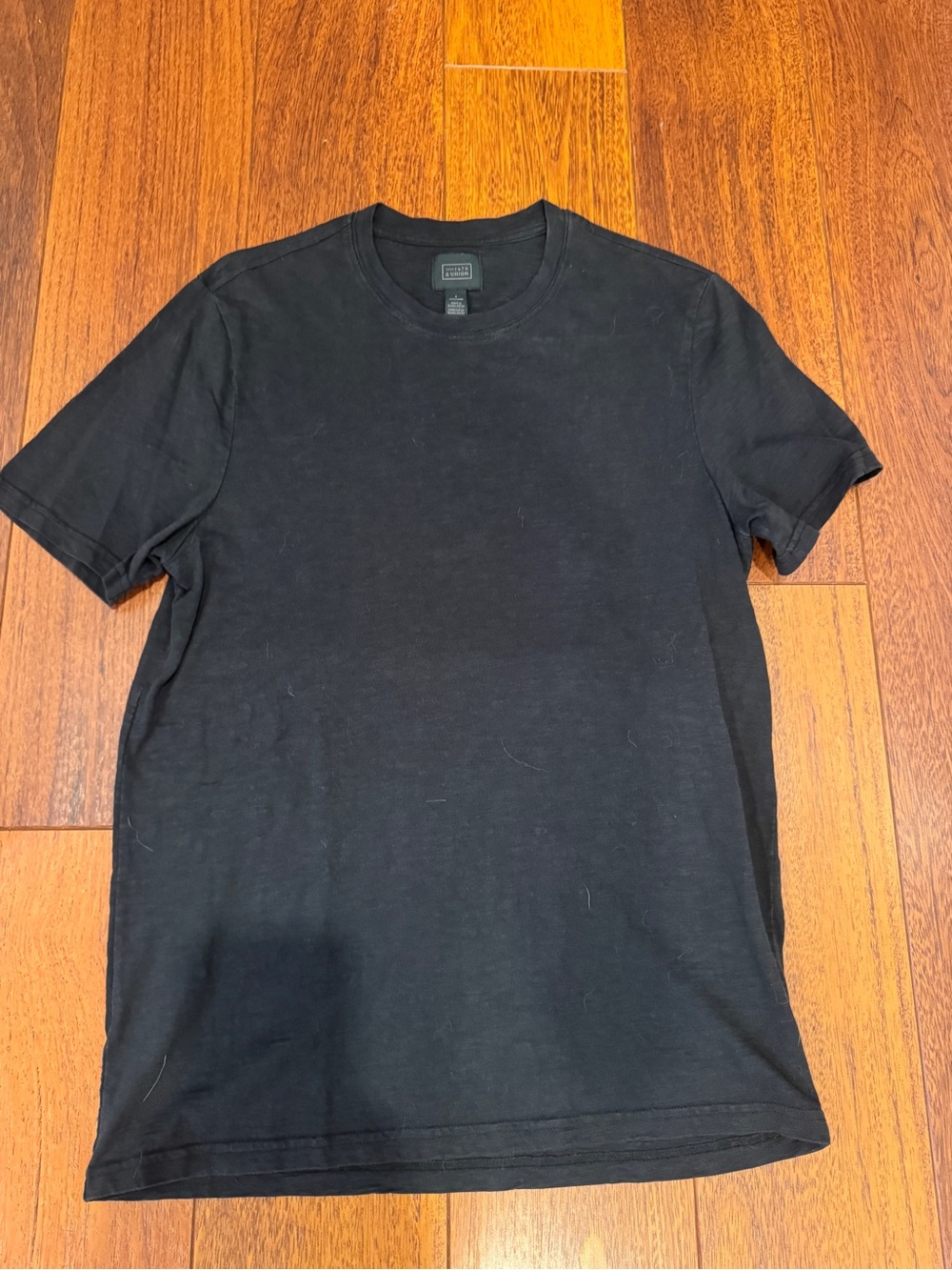 14th & Union Black Crew Neck T-Shirt | Size Small